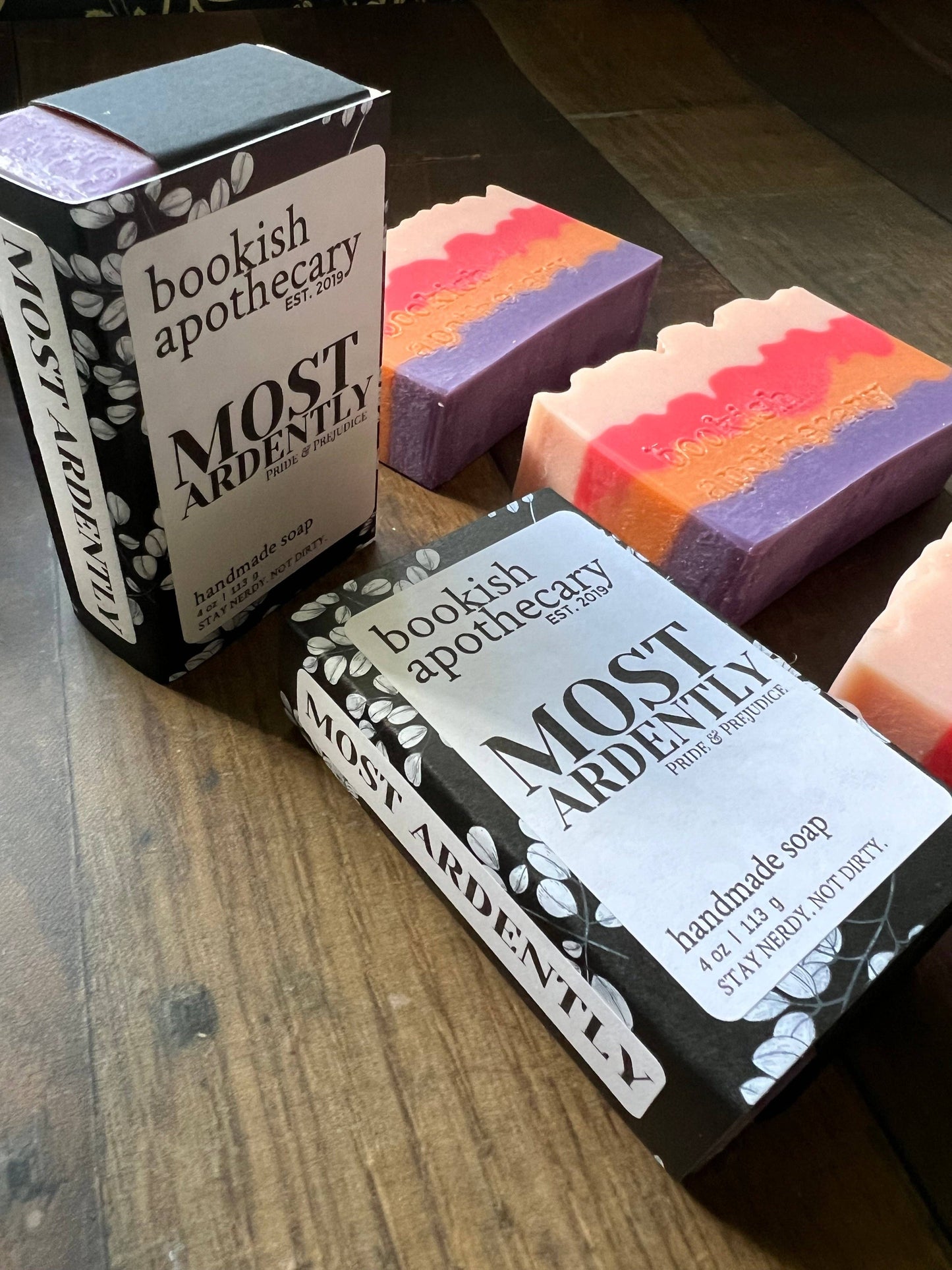 Most Ardently Book Lover Soap - Pride & Prejudice