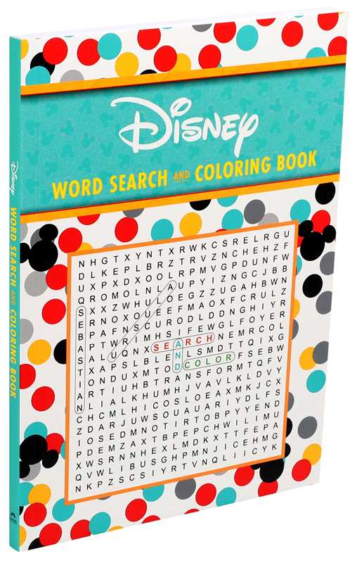 Disney Word Search and Coloring Book by Editors of Thunder Bay Press