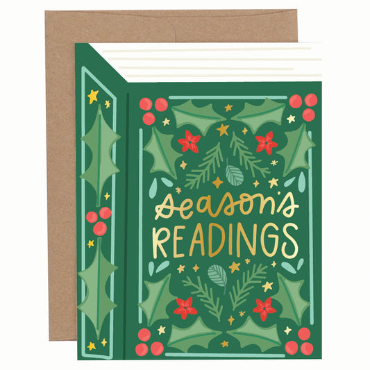 Season's Readings Holiday Greeting Card