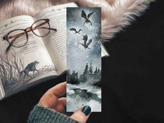 Black Dragon Flight Bookmark