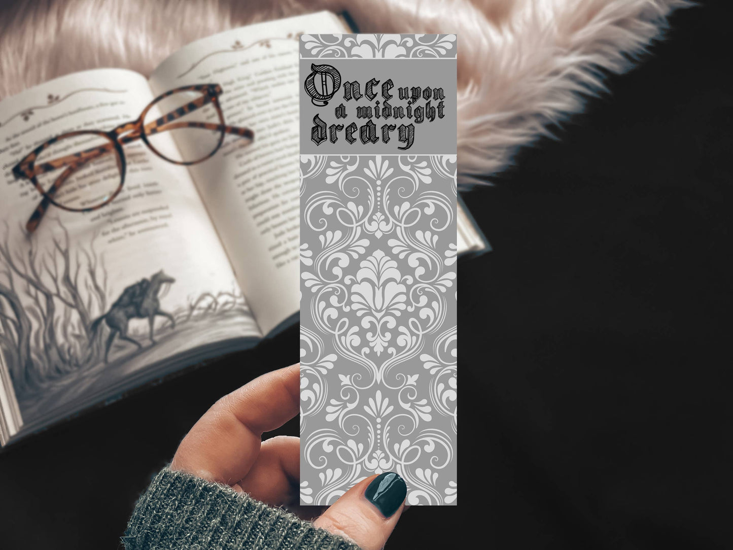 Edgar Allen Poe Bookmark