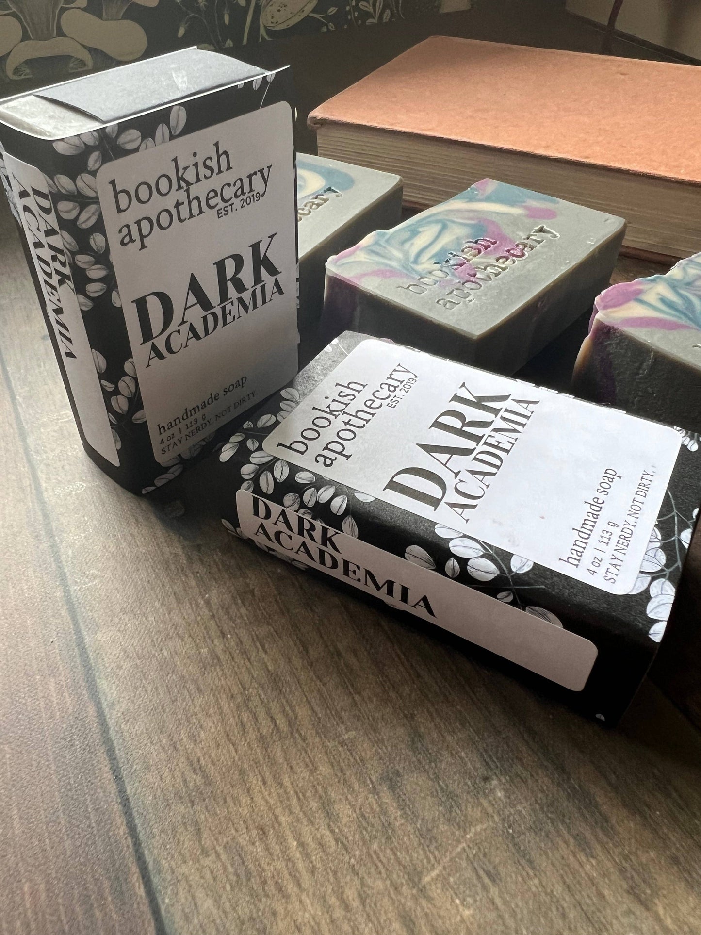 Dark Academia Book Lover Soap