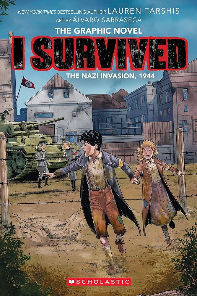 I Survived the Nazi Invasion, 1944: A Graphic Novel (I Survived Graphic Novel #3) (3) (I Survived Graphix) cover image