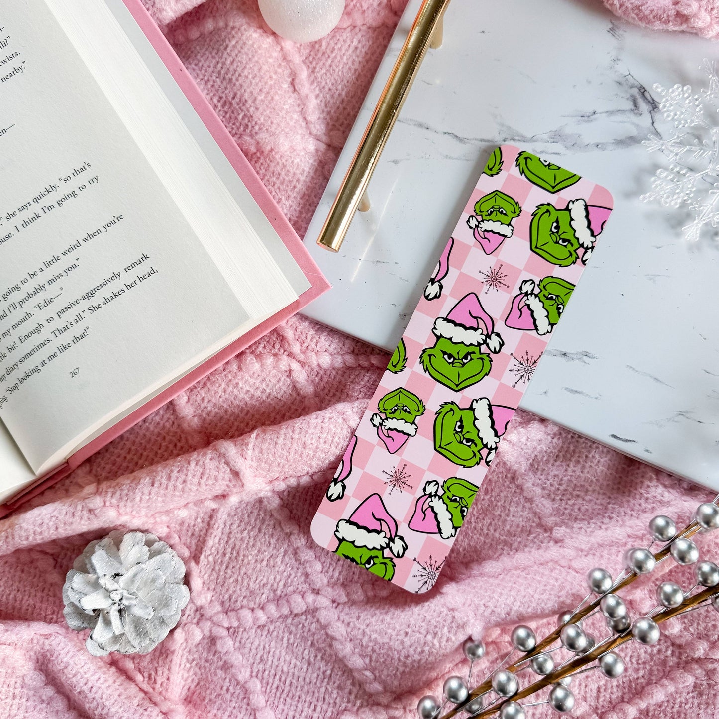 Retro Green Dude Bookmark