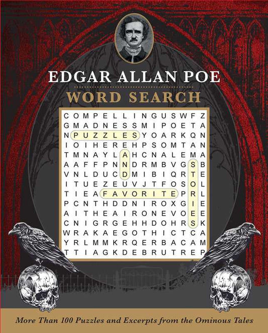 Edgar Allan Poe Word Search by Editors of Thunder Bay Press