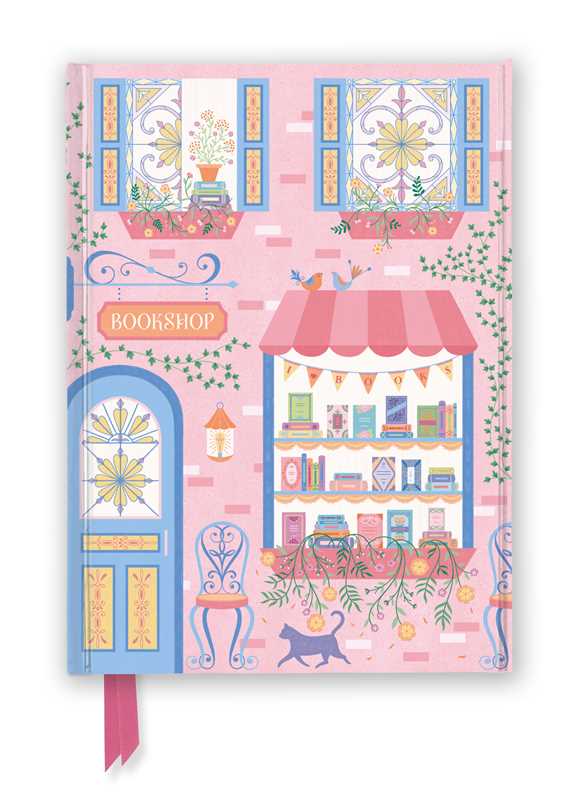 Jenny Zemanek: The Bookshop (Foiled Journal) by