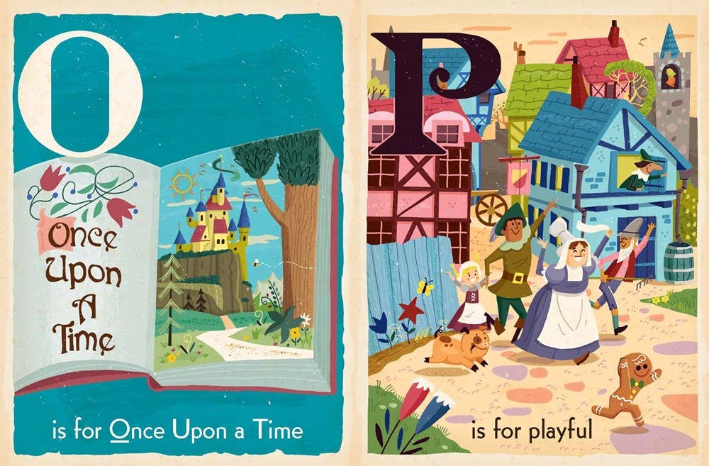 F is for Fairy Tale: Alphabet board book