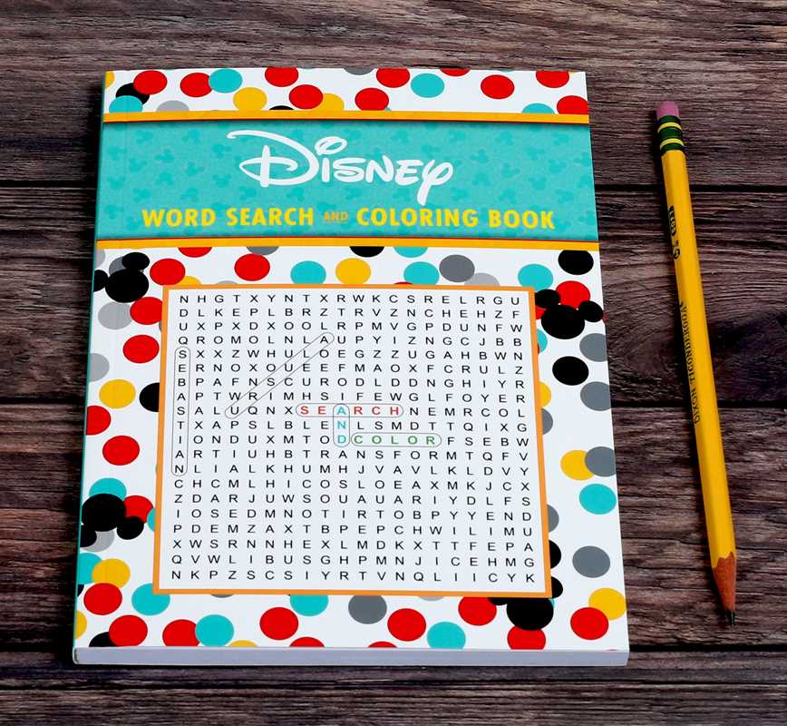 Disney Word Search and Coloring Book by Editors of Thunder Bay Press