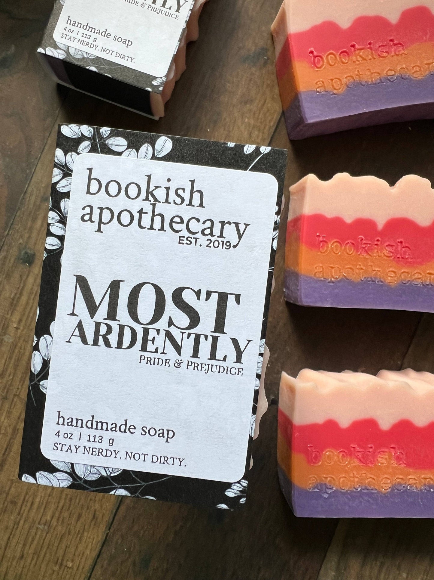 Most Ardently Book Lover Soap - Pride & Prejudice