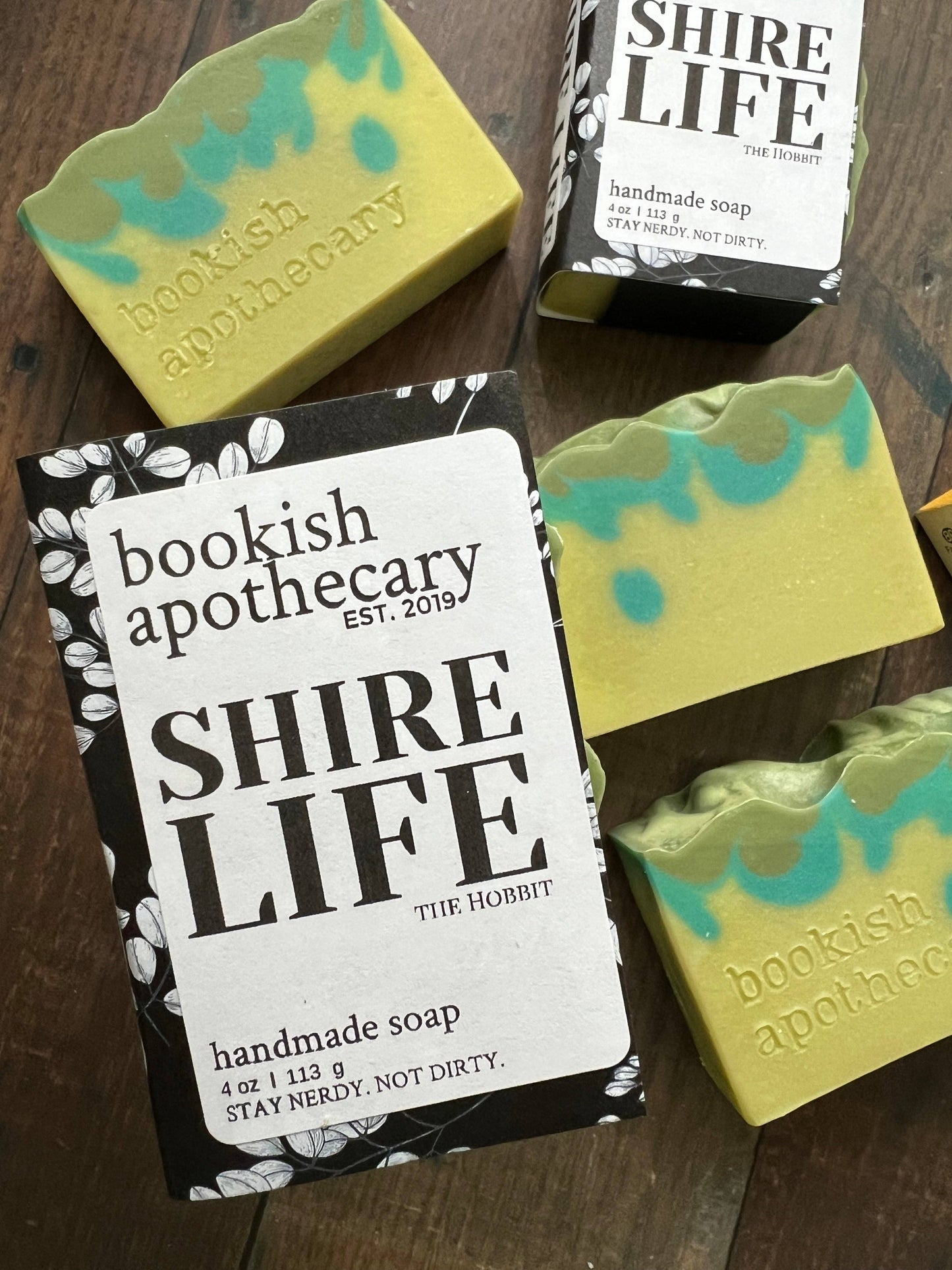 Shire Life Book Lover Soap - The Hobbit Inspired