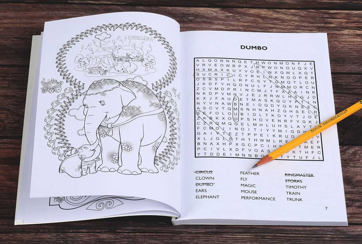 Disney Word Search and Coloring Book by Editors of Thunder Bay Press